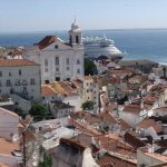 Lissabon- met cruiseschip